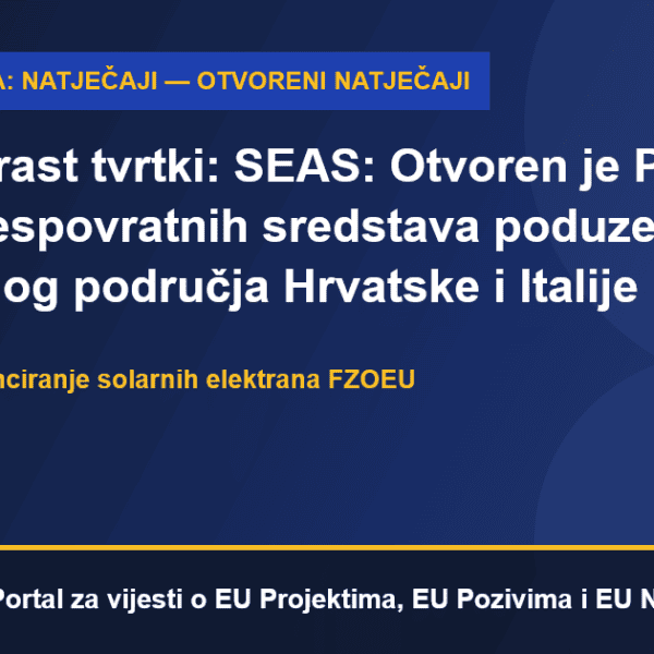 Poziv za dodjelu bespovratnih sredstava